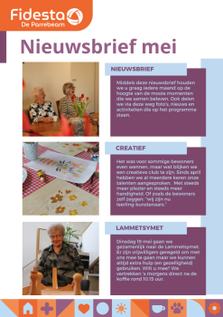 nieuwsbrief mei